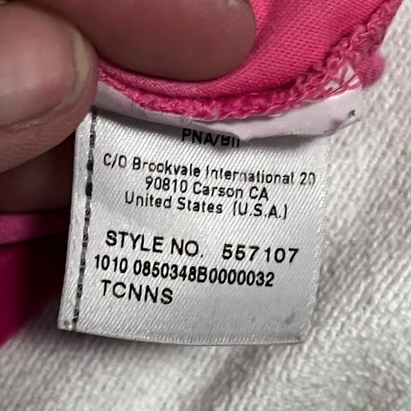 Puma Women’s Ruched T Shirt Pink Striped Short Sleeve Size Medium NWOT - Picture 7 of 7